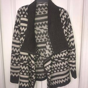 Tribal Print Cardigan